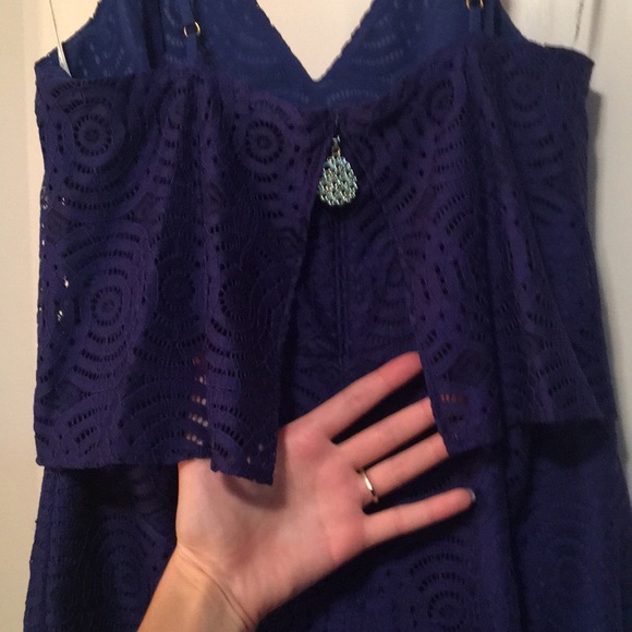 Lilly Pulitzer Caia Lace Romper. - Picture 7 of 9